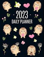 Hedgehog Daily Planner 2023