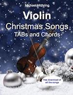 Violin Christmas Songs: TABs and Chords 