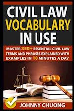 Civil Law Vocabulary in Use