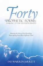 Forty Prophetic Poems