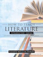 How to Teach Literature Introductory Course