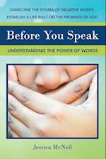 Before You Speak