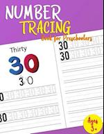 Number Tracing Book for Preschoolers