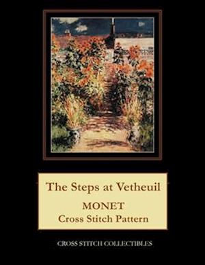 The Steps at Vetheuil: Monet cross stitch pattern