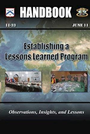 Establishing a Lessons Learned Program