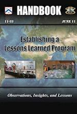 Establishing a Lessons Learned Program