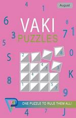 Vaki Puzzles August