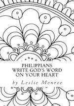 Philippians Write God's Word on Your Heart