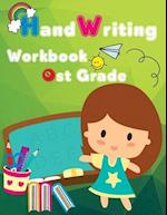 Handwriting Practice : Handwriting Workbook 1st Grade : Over 400 Words 