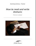 How to Read and Write Amharic