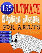 Ultimate Variety Puzzles Book for Adults - Brain Games