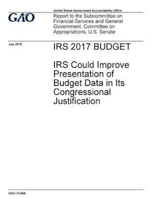 IRS 2017 Budget