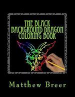 The Black Background Dragon Coloring Book