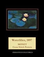 Waterlilies, 1897: Monet cross stitch pattern 