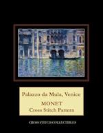 Palazzo da Mula, Venice: Monet cross stitch pattern 