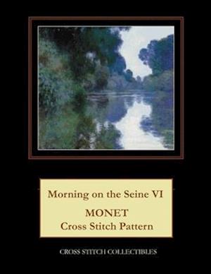 Morning on the Seine VI: Monet cross stitch pattern