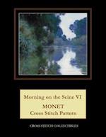 Morning on the Seine VI: Monet cross stitch pattern 