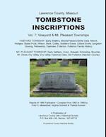 Lawrence County Missouri Tombstone Inscriptions Vol. 7