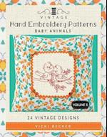 Vintage Hand Embroidery Patterns Baby Animals