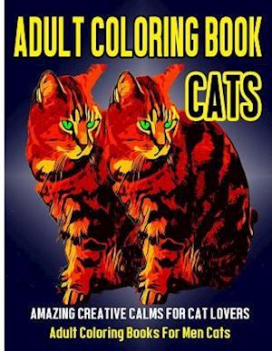 Adult Coloring Book Cats