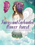 Fairies and Enchanted Flower Forest, Mix Flower, Tinkerbell, Princess, Unicorn in Enchanted Forest