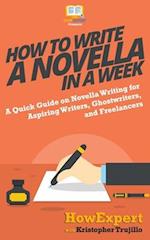 How to Write a Novella in a Week