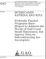 Hurricanes Katrina and Rita~