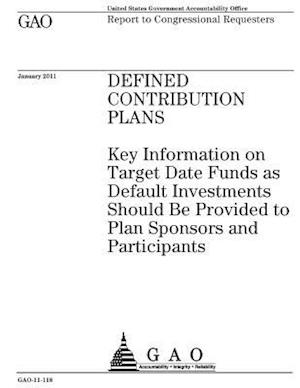 Defined Contribution Plans