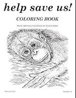 help save us coloring book