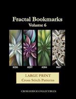 Fractal Bookmarks Vol. 6: Large Print Cross Stitch Patterns 