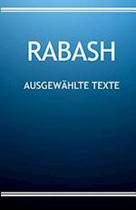 Rabash - Ausgewählte Texte