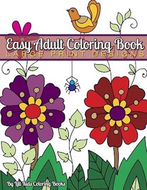 Easy Adult Coloring Book