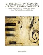 24 Preludes for Piano in All Major and Minor Keys