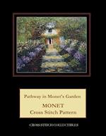 Pathway in Monet's Garden: Monet cross stitch pattern 