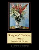 Bouquet of Gladiolas: Monet cross stitch pattern 