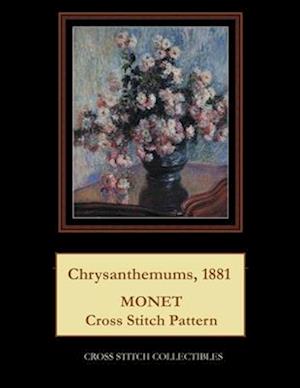 Chrysanthemums, 1881: Monet cross stitch pattern