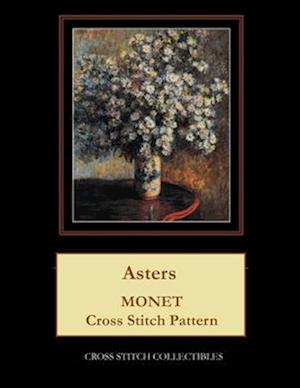 Asters: Monet cross stitch pattern