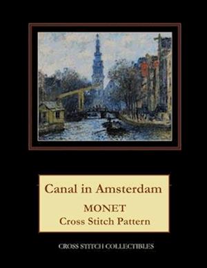 Canal in Amsterdam: Monet cross stitch pattern