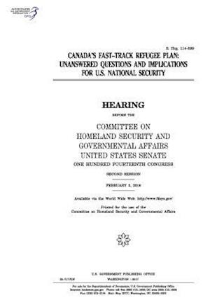 Canada's Fast-Track Refugee Plan