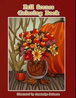 Fall Scenes Coloring Book