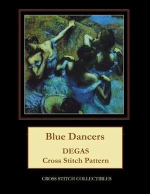 Blue Dancers: Degas cross stitch pattern