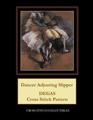 Dancer Adjusting Slipper: Degas cross stitch pattern