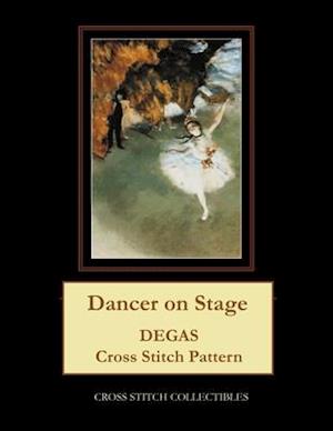 Dancer on Stage: Degas cross stitch pattern