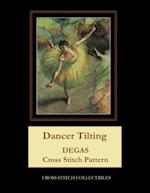 Dancer Tilting: Degas cross stitch pattern 