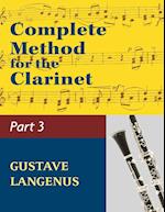 Complete Method for the Clarinet in Three Parts, Part III