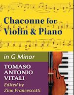 Vitali - Chaconne in G Minor for Violin & Piano