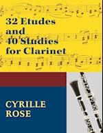 32 Etudes and 40 Studies for Clarinet