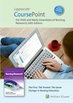 Lippincott Coursepoint Enhanced for Polit's Essentials of Nursing Research