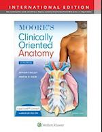 Moore's Clinically Oriented Anatomy 9e Lippincott Connect International Edition Print Book and Digital Access Card Package