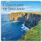 Coastline of Ireland 2019 Square Wall Calendar